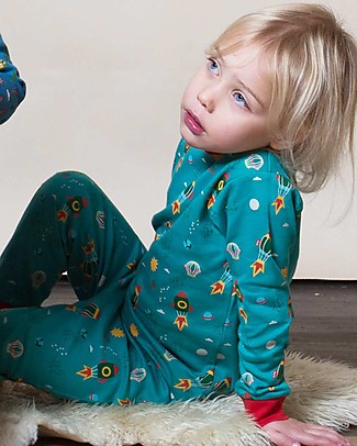 Little Green Radicals Pigiama Maniche Lunghe - Cielo Notturno - 100% cotone bio Pigiami