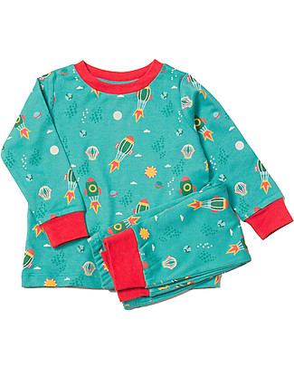 Little Green Radicals Pigiama Maniche Lunghe - Cielo Notturno - 100% cotone bio Pigiami