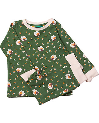 Little Green Radicals Pigiama Maniche Lunghe - Pecore - 100% cotone bio Pigiami