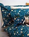 Little Green Radicals Set Copripiumino e federa per Lettino Singolo - Luna e stelle - 100% cotone bio Set Copripiumino
