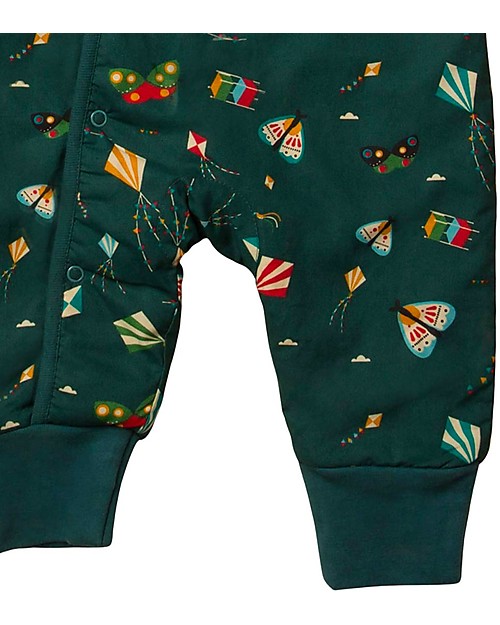 Little Green Radicals Tutina Invernale Imbottita - Aquiloni - Foderata in Morbidissimo cotone bio! Tute Invernali