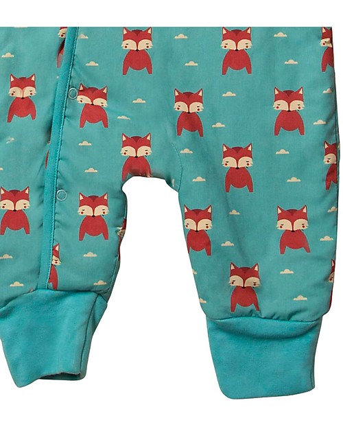 Little Green Radicals Tutina Invernale Imbottita - Volpi - Foderata in morbidissimo cotone bio! Tute Invernali