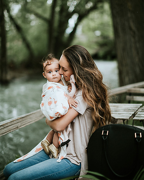 Little Unicorn Borsa Cambio in Ecopelle Rotunda, Nero - Con materassino e ganci per passeggino Borse Cambio