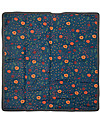 Little Unicorn Coperta Picnic Impermeabile 152 x 152 cm, Midnight Poppy - Facile chiusura a strappo e tracolla! Accessori Vari