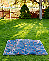 Little Unicorn Coperta Picnic Impermeabile 152 x 152 cm, Midnight Poppy - Facile chiusura a strappo e tracolla! Accessori Vari