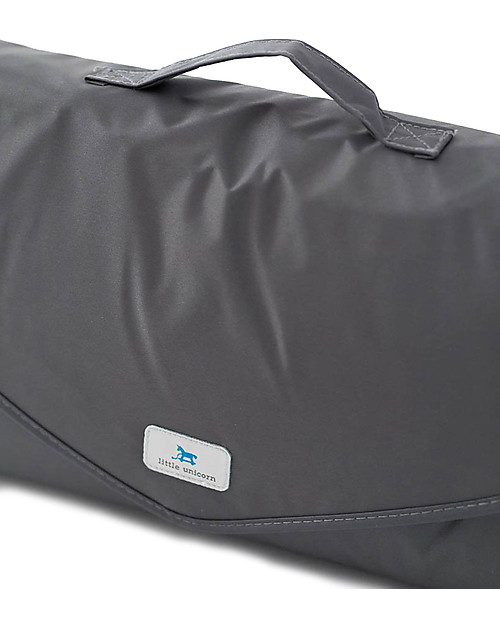 Little Unicorn Coperta Picnic Impermeabile 152 x 152 cm, Midnight Poppy - Facile chiusura a strappo e tracolla! Accessori Vari