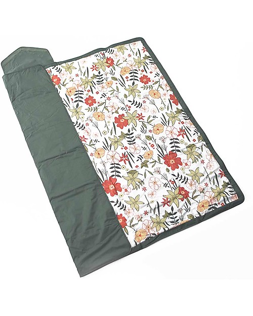 Little Unicorn Coperta Picnic Impermeabile 152 x 152 cm, Primrose Patch - Facile chiusura a strappo e tracolla! Accessori Vari