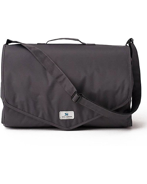 Little Unicorn Coperta Picnic Impermeabile XL 152 x 213 cm, Midnight Poppy - Facile chiusura a strappo e tracolla! Accessori Vari