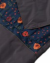 Little Unicorn Coperta Picnic Impermeabile XL 152 x 213 cm, Midnight Poppy - Facile chiusura a strappo e tracolla! Accessori Vari