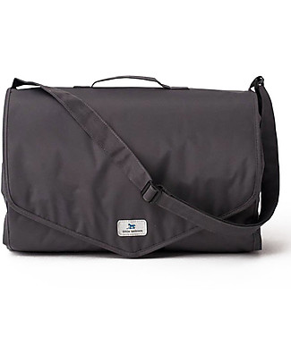 Little Unicorn Coperta Picnic Impermeabile XL 152 x 213 cm, Midnight Poppy - Facile chiusura a strappo e tracolla! Accessori