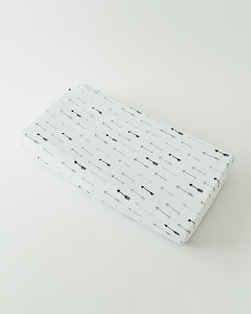 Little Unicorn Coprifasciatoio Arrow - 100% Mussola di Cotone Accessori per Fasciatoi