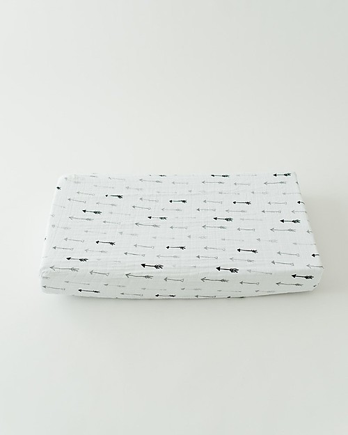 Little Unicorn Coprifasciatoio Arrow - 100% Mussola di Cotone Accessori per Fasciatoi