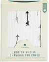 Little Unicorn Coprifasciatoio Arrow - 100% Mussola di Cotone Accessori per Fasciatoi