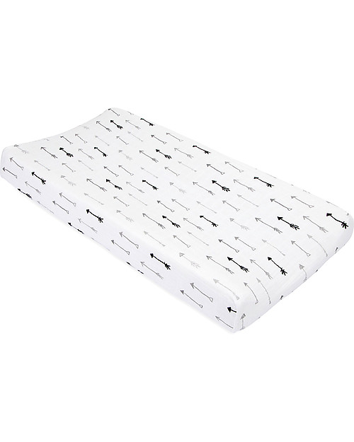 Little Unicorn Coprifasciatoio Arrow - 100% Mussola di Cotone Accessori per Fasciatoi