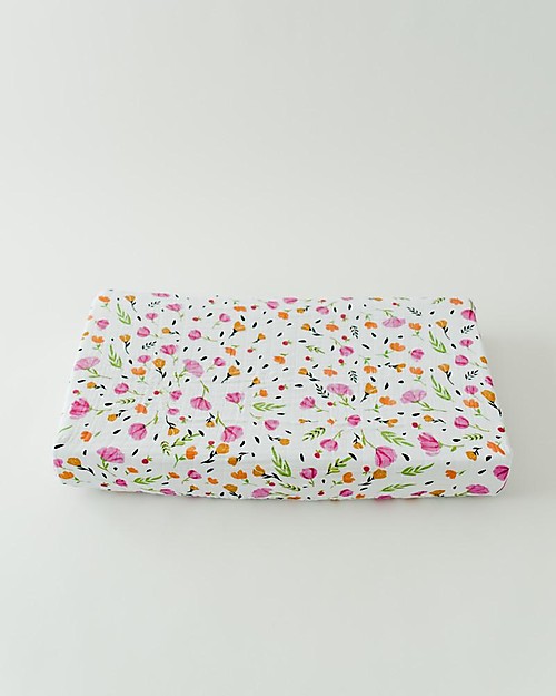 Little Unicorn Coprifasciatoio Berry & Bloom - 100% Mussola di Cotone Accessori per Fasciatoi