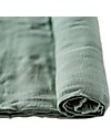 Little Unicorn Mussola Milleusi - 100 % bambù - 120 x 120 cm - Salvia Swaddle di Mussola