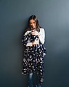 Little Unicorn Mussola Milleusi - 100% mussola di cotone - 120x120 cm - Dark Coneflower Swaddle di Mussola