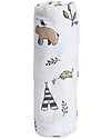 Little Unicorn Mussola Milleusi - 100% mussola di cotone - 120x120 cm - Forest Friends Swaddle di Mussola