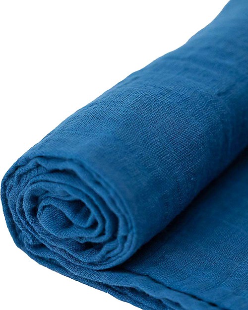 Little Unicorn Mussola Milleusi - 100% mussola di cotone - 120x120 cm - Lake Swaddle di Mussola