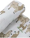 Little Unicorn Mussola Milleusi - 100% mussola di cotone - 120x120 cm - Lama Swaddle di Mussola