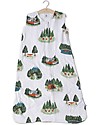 Little Unicorn Sacco Nanna Estivo, Happy Camper - Doppio strato di 100% mussola di cotone Sacchi Nanna