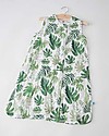Little Unicorn Sacco Nanna Estivo - Tropical Leaf - Doppio strato di 100% mussola di cotone Sacchi Nanna