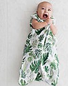 Little Unicorn Sacco Nanna Estivo - Tropical Leaf - Doppio strato di 100% mussola di cotone Sacchi Nanna