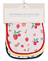 Little Unicorn Set 3 Bavaglini, Berry Lemonade - 3 Strati di 100 % Mussola di Cotone Bavagli Classici