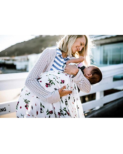 Little Unicorn Set regalo di 2 Maxi Copertine Swaddle Sweet Tart, Deluxe Milleusi 120 x 120 cm - 100% mussola di bambù Swaddle di Mussola