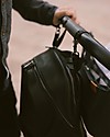 Little Unicorn Zaino Cambio in Ecopelle Skyline - Nero - Include fasciatoio da viaggio e ganci passeggino! Zaini Scuola