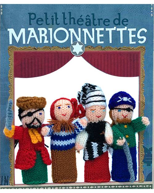 Londji Burattini da Dita e Teatrino - Pirati (portatili e divertenti!) Burattini