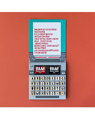 Londji Gioco Bam! Words - 28 Timbri - Scopri le Lettere Giochi Creativi