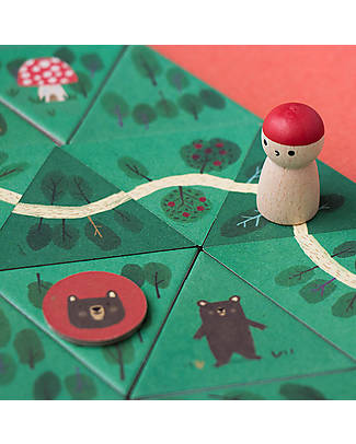Londji Gioco Climb The Mountain - Scala la Montagna - Cartone Riciclato Giochi da Tavolo