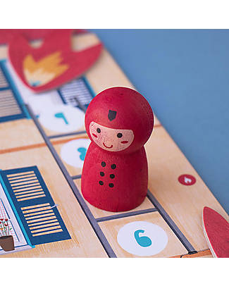 Londji Gioco da Tavolo Save the Cat - Diventa un Pompiere! - Cartone Riciclato Giochi da Tavolo