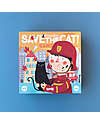 Londji Gioco da Tavolo Save the Cat - Diventa un Pompiere! - Cartone Riciclato Giochi da Tavolo