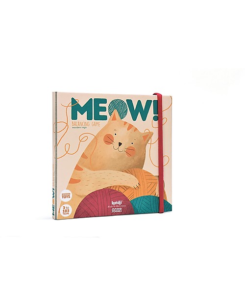 Londji Gioco di Equilibrio in Legno Miao! Incastri in Legno
