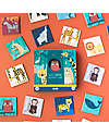 Londji Gioco Memory Wild Animals - 32 Card - Cartone Riciclato Memory