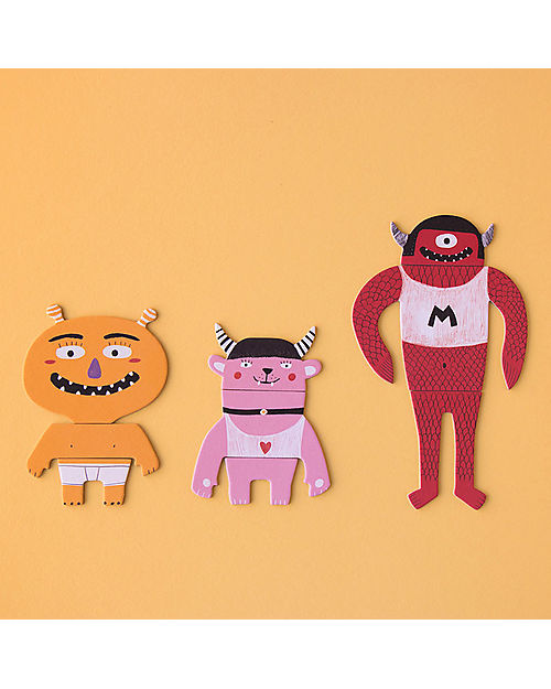 Mini Monster Family Gioco di Carte Djeco per Famiglie e per bambini