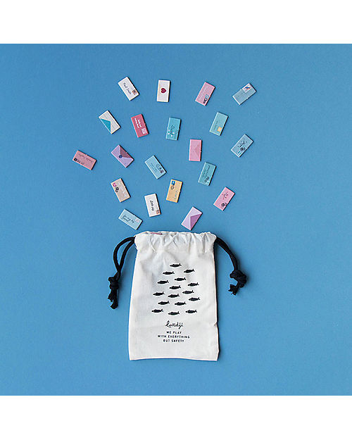 Londji Gioco Pocket - Postman - Consegna le Lettere del Postino - Cartone Riciclato Giochi da Tavolo