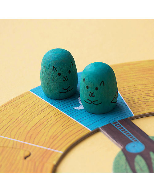 Londji Gioco Win Win Winter - Aiuta gli Scoiattoli a Raccogliere le Ghiande! - Cartone Riciclato Giochi da Tavolo