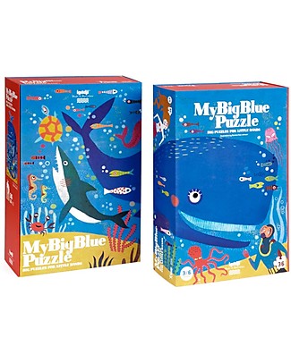 Londji Il MIo Grande Puzzle Blu - 36 grandi pezzi! Puzzle