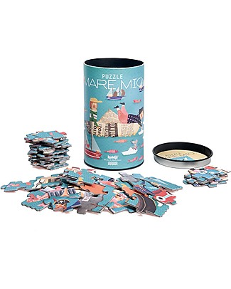 Londji Mare Mio Puzzle - 50 grandi pezzi - Cartone Riciclato! Puzzle