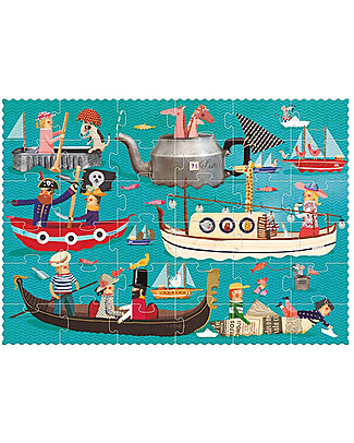 Londji Mare Mio Puzzle - 50 grandi pezzi - Cartone Riciclato! Puzzle