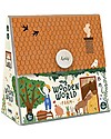 Londji My Wooden World Farm - Personaggi della Fattoria - Legno Animali in Legno