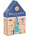 Londji Puzzle Reversibile Benvenuto a Casa Mia - 36 Pezzi - Cartone riciclato! Puzzle