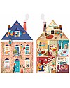 Londji Puzzle Reversibile Benvenuto a Casa Mia - 36 Pezzi - Cartone riciclato! Puzzle