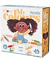 Londji Puzzle Reversibile dei Colori Pastello - 21 Grandi Pezzi Puzzle