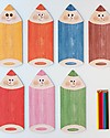 Londji Puzzle Reversibile dei Colori Pastello - 21 Grandi Pezzi Puzzle