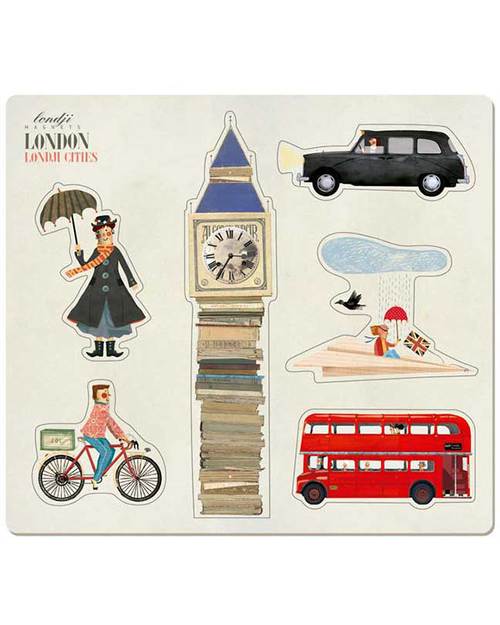 Londji Set Calamite Londra - 6 Calamite Giochi di una Volta
