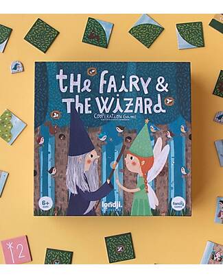 Londji Set Gioco - The Fairy & the Wizard - una Fata e uno Stregone si Sfidano in un Duello Giochi da Tavolo